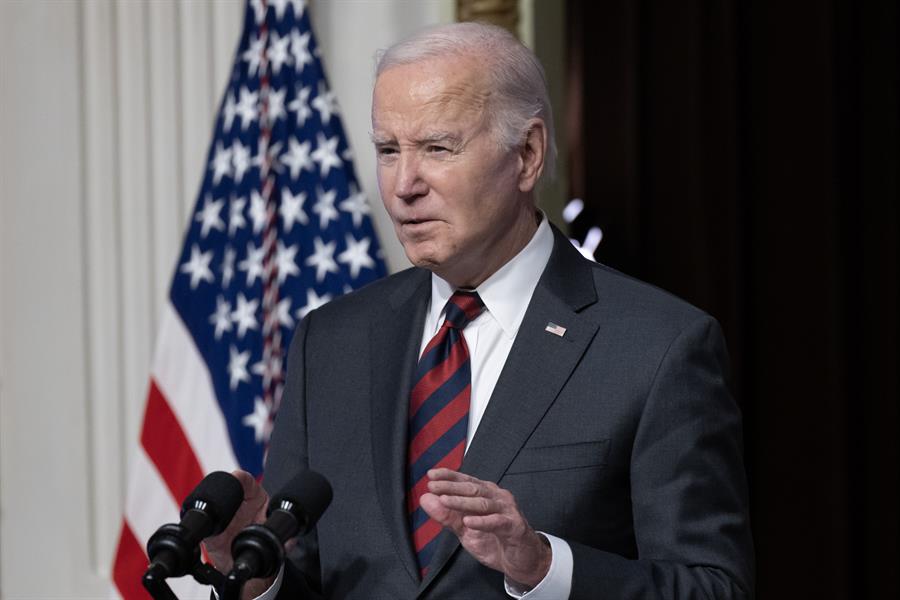 El Presidente de los Estados Unidos, Joe Biden. EFE/EPA/MICHAEL REYNOLDS / Pool