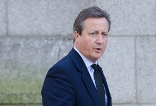 El exprimer ministro británico David Cameron, nuevo titular de Exteriores, en una imagen de 2021. EFE/EPA/VICKIE FLORES