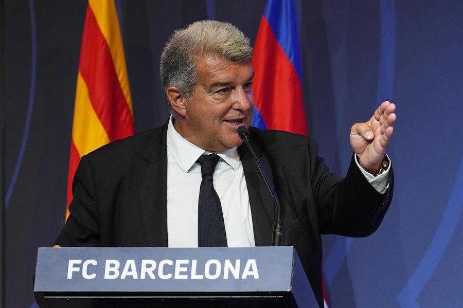 Fotografía de archivo de Joan Laporta. EFE/Alejandro García