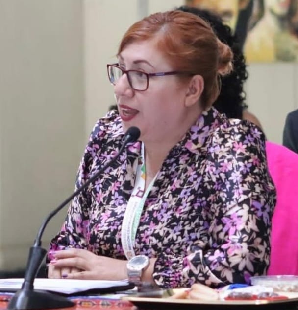 La titular de la Contraloría General del Estado (CGE), Isela Guadalupe Uribe Alvarado.