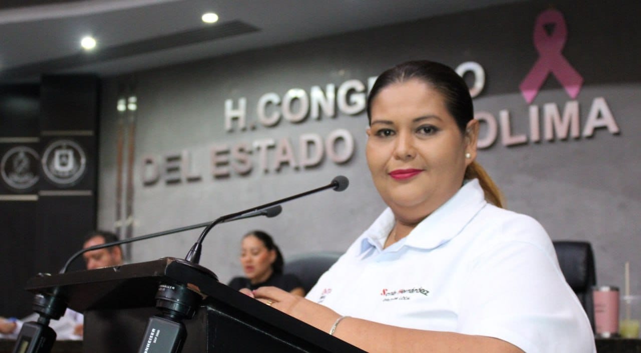 La diputada Sonia Hernández Cayetano.