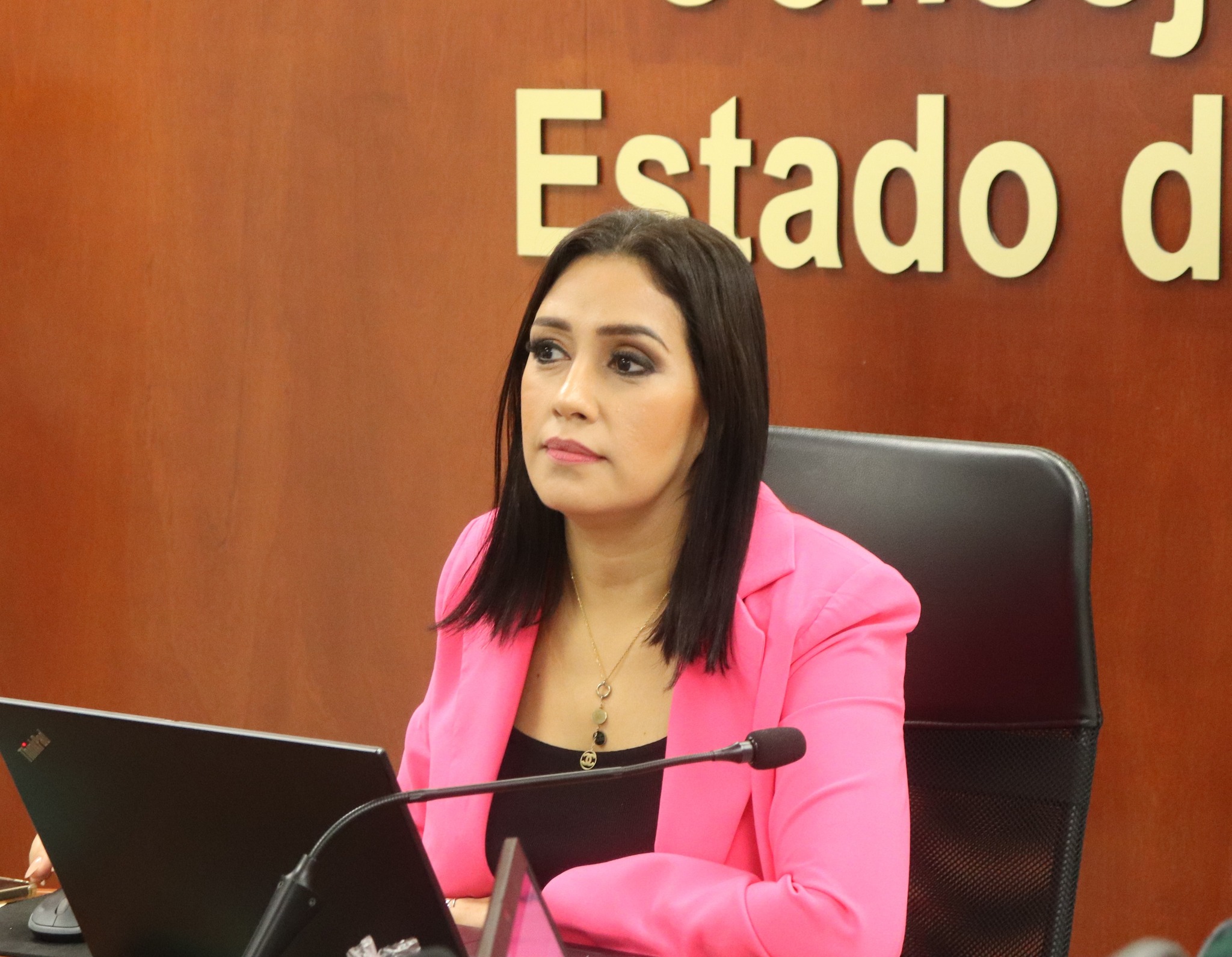 La Vocal Ejecutiva de la Junta Local del Instituto Nacional Electoral (INE), Ana Margarita Torres Arreola.