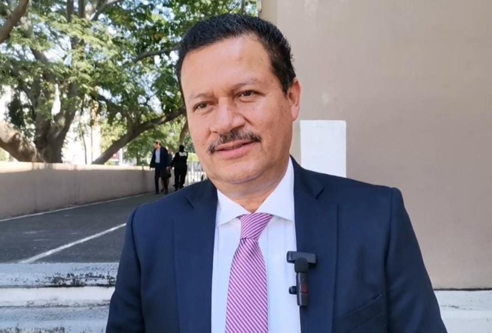 David Hernández Viera, dirigente de la Sección 39 del SNTE.