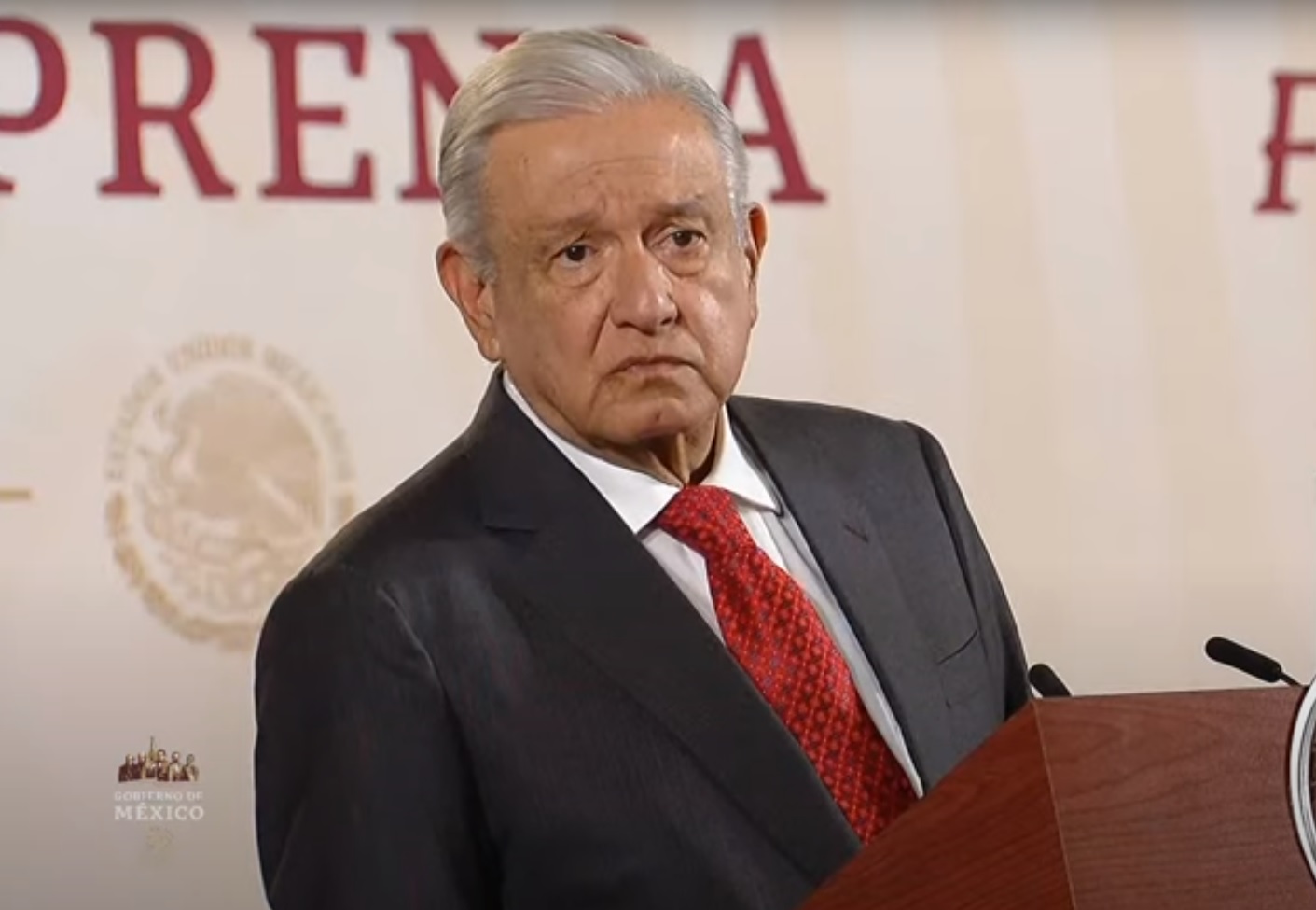 El presidente Andrés Manuel López Obrador