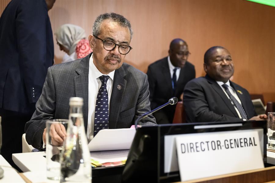 Foto de archivo de Tedros Ghebreyes, director general de la OMS. EFE/EPA/GABRIEL MONNET