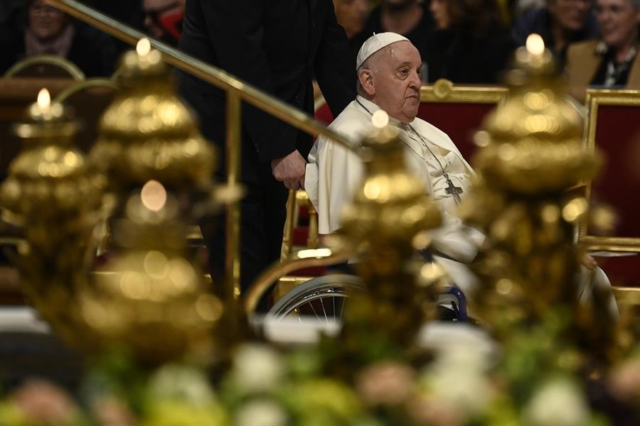 Imagen de archivo del Papa Francisco. EFE/EPA/GUGLIELMO MANGIAPANE / POOL