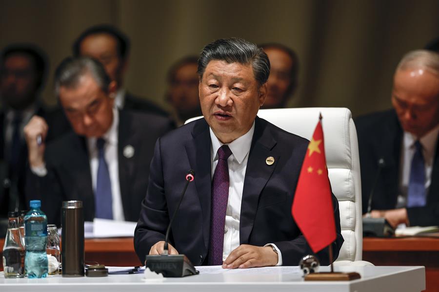 Fotografía de archivo del presidente chino, Xi Jinping. EFE/EPA/GIANLUIGI GUERCIA / POOL