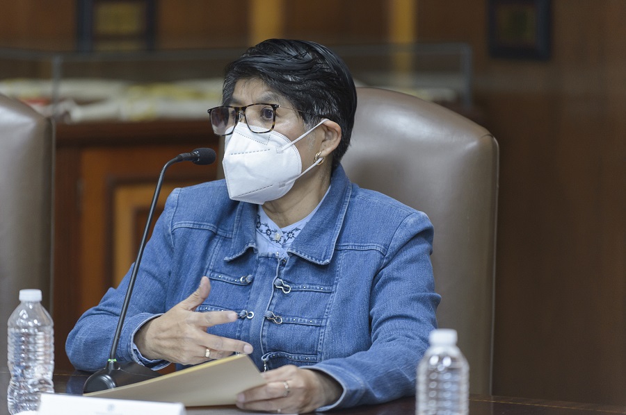 Martha Eugenia Chávez González, directora general de Desarrollo del Personal Académico.