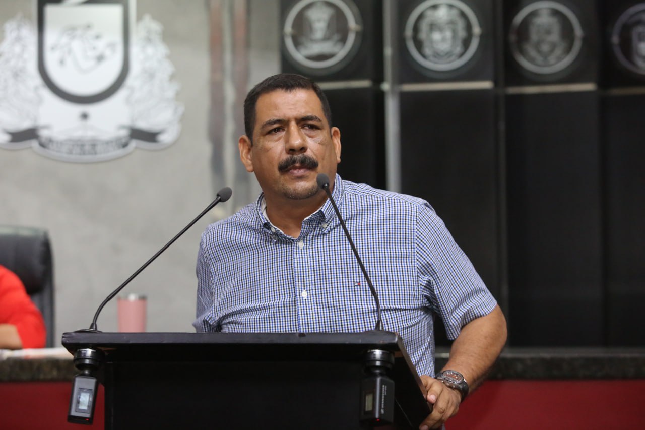 El diputado local Rigoberto García Negrete.