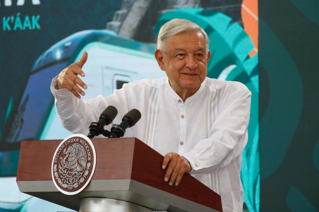 El presidente Andrés Manuel López Obrador