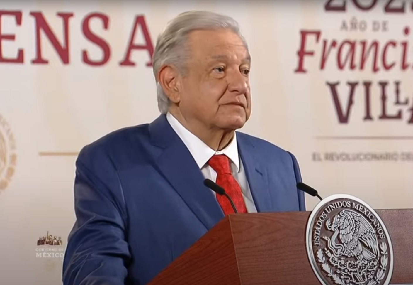 El Presidente de México, Andrés Manuel López Obrador.