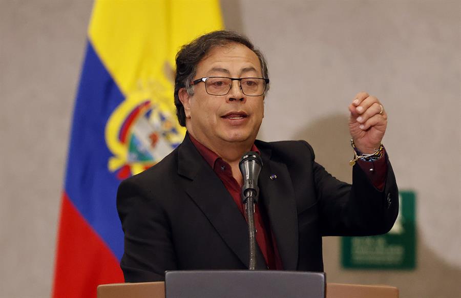 El presidente de Colombia Gustavo Petro, en una fotografía de archivo. EFE/Mauricio Dueñas Castañeda