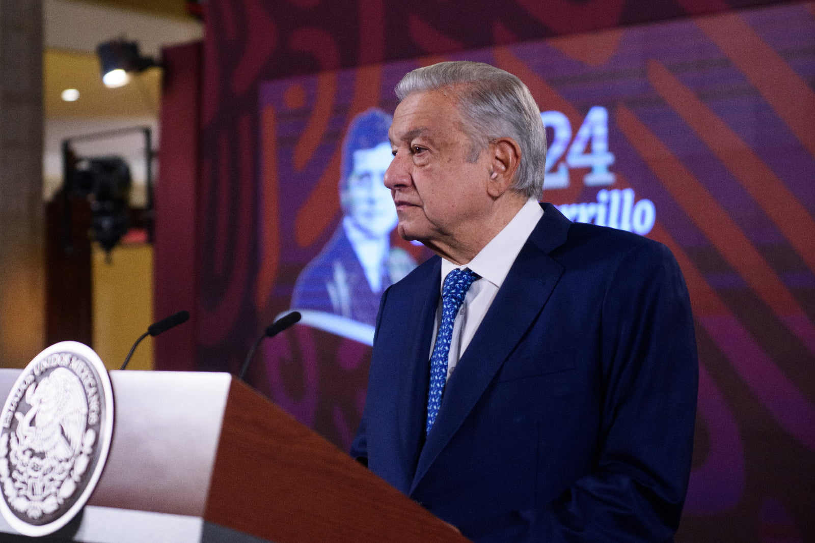 El presidente Andrés Manuel López Obrador