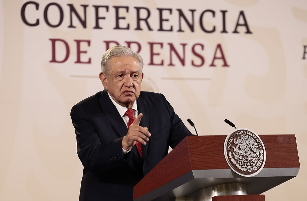 El Presidente de México, Andrés Manuel López Obrador,