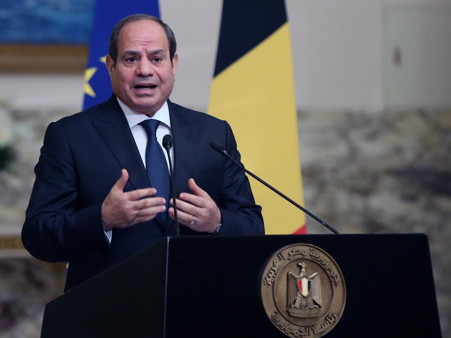 Imagen de archivo del presidente de Egipto, Abdelfatah al Sisi. EFE/EPA/KHALED ELFIQI