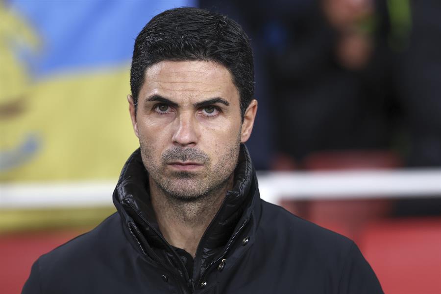 El español Mikel Arteta, entrenador del Arsenal, en una foto de archivo. EFE/EPA/ISABEL INFANTES