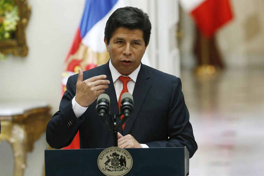 El expresidente de Perú Pedro Castillo, en una fotografía de archivo. EFE/ Elvis González