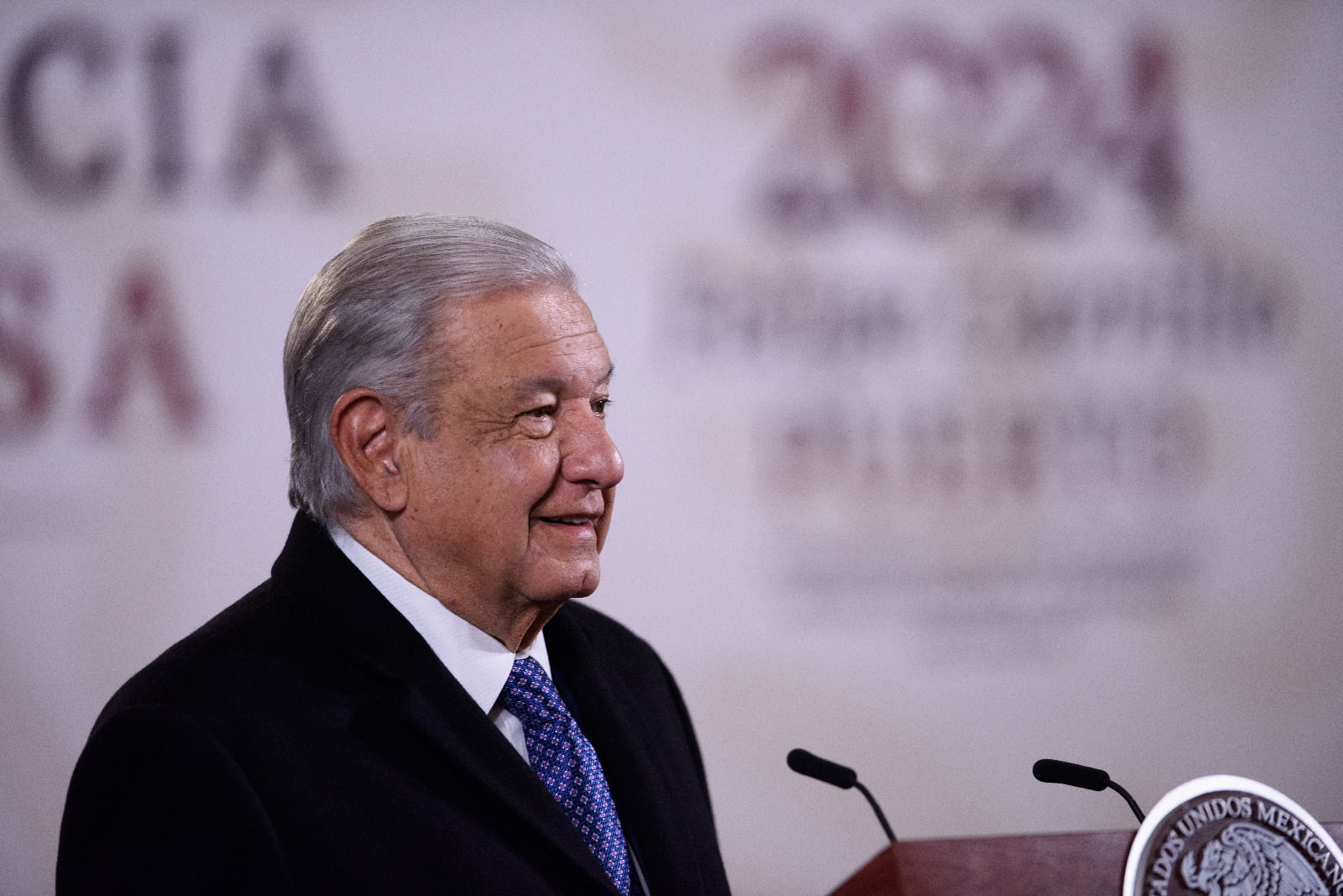 El presidente Andrés Manuel López Obrador