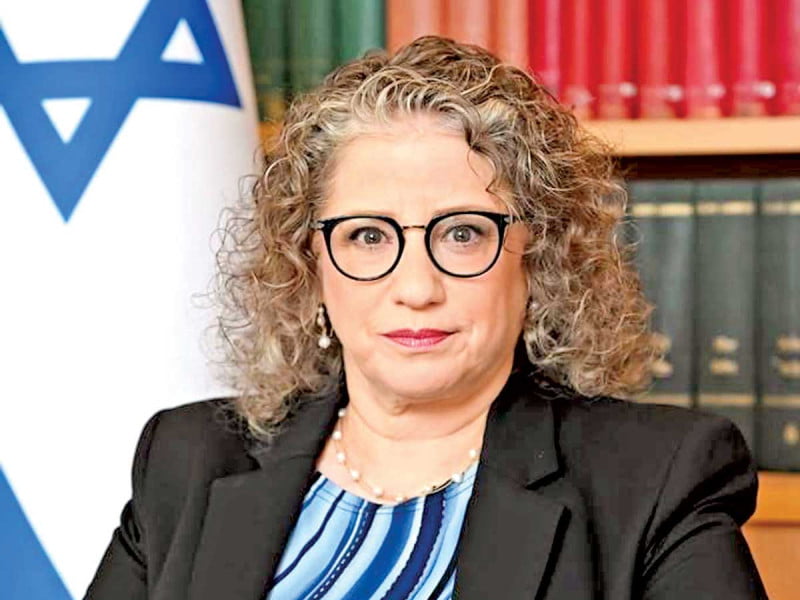 La embajadora de Israel en México, Einat Kranz