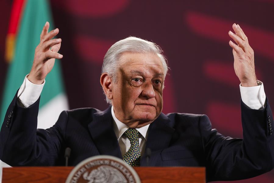 El presidente Andrés Manuel López Obrador