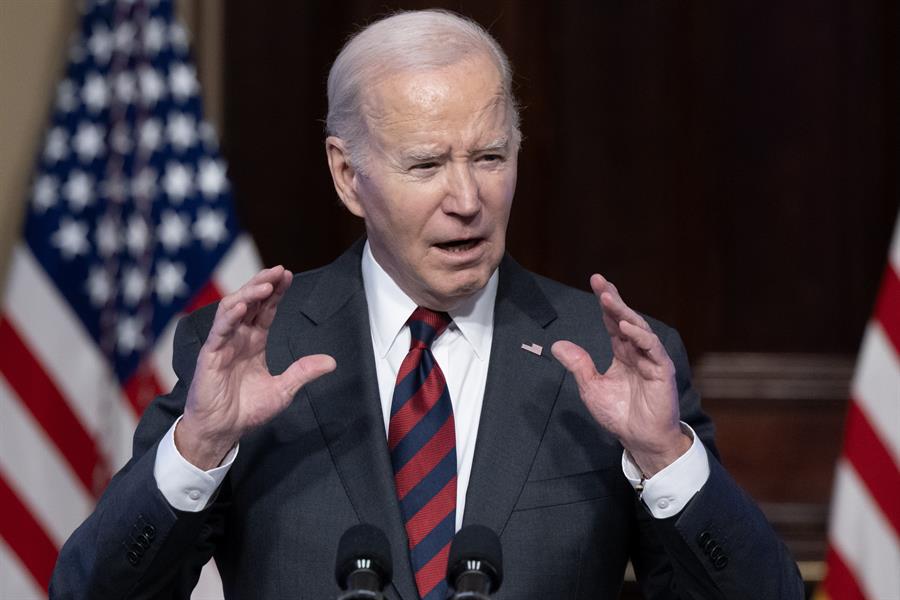 El presidente de EE.UU., Joe Biden, en una fotografía de archivo. EFE/ Michael Reynolds/Pool