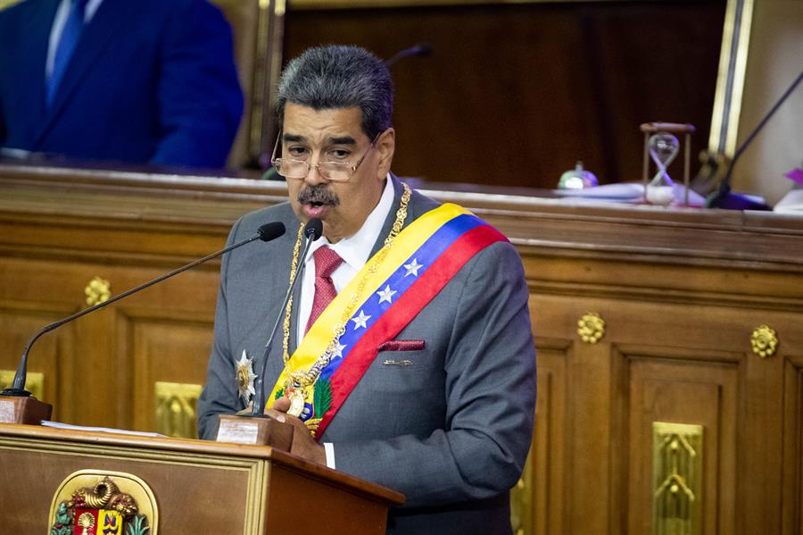 El presidente venezolano, Nicolás Maduro, en una fotografía de archivo. EFE/ Rayner Peña R.