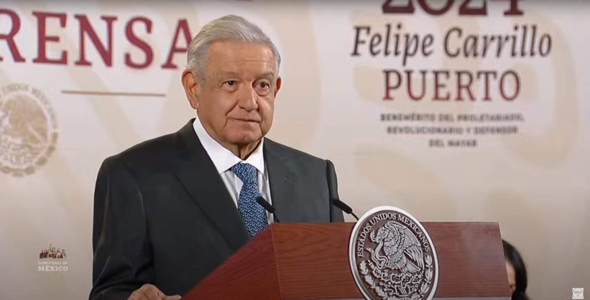 El presidente Andrés Manuel López Obrador.