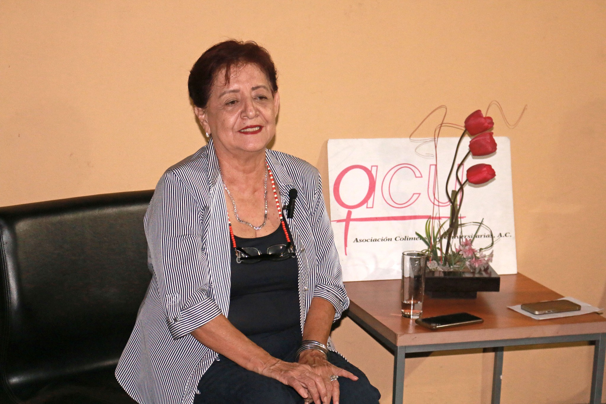 Evangelina Ceseña, integrante de la Red Colimense por los Derechos Humanos de las Mujeres.