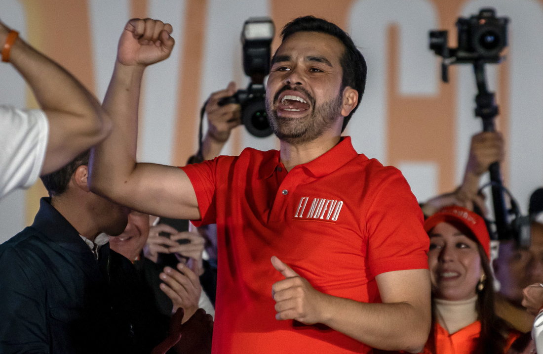 El precandidato a la Presidencia de México por el partido Movimiento Ciudadano (MC), Jorge Álvarez Máynez. Imagen de archivo. EFE/Miguel Sierra