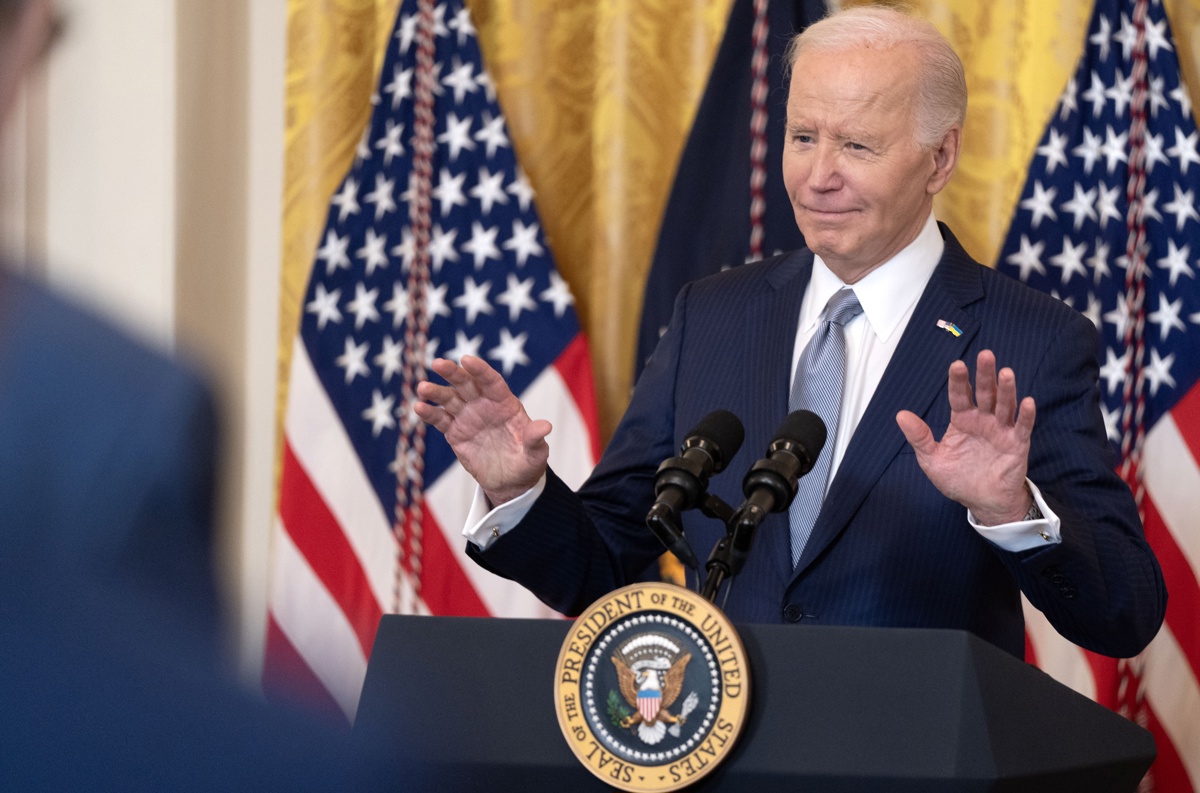 El presidente de Estados Unidos, Joe Biden. EFE/EPA/Leigh Vogel/Pool