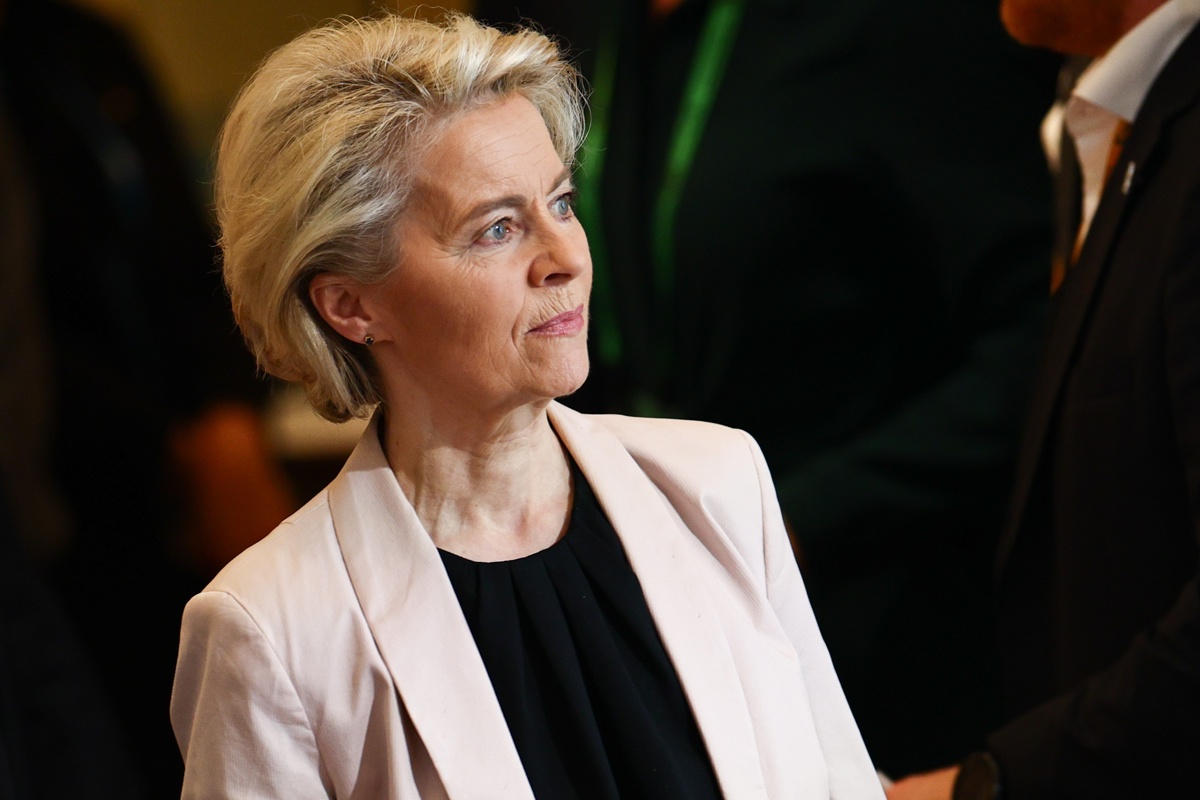 Imagen de Archivo de la presidenta de la Comisión Europea, Ursula von der Leyen. EFE/EPA/ANNA SZILAGYI