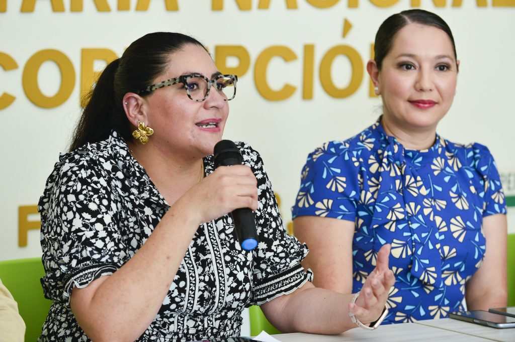 Margarita Hernández Flores, presidenta de la Comisión de Vinculación con Sociedad Civil, Academia y Grupos Ciudadanos de la Red Nacional Anticorrupción.