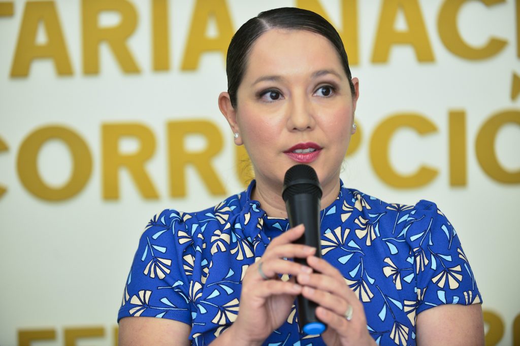 Xiomara Clementina Rodríguez Guzmán, directora de la Facultad de Economía.