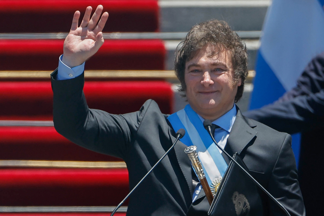 Foto de archivo del presidente de Argentina, Javier Milei. EFE/ Juan Ignacio Roncoroni