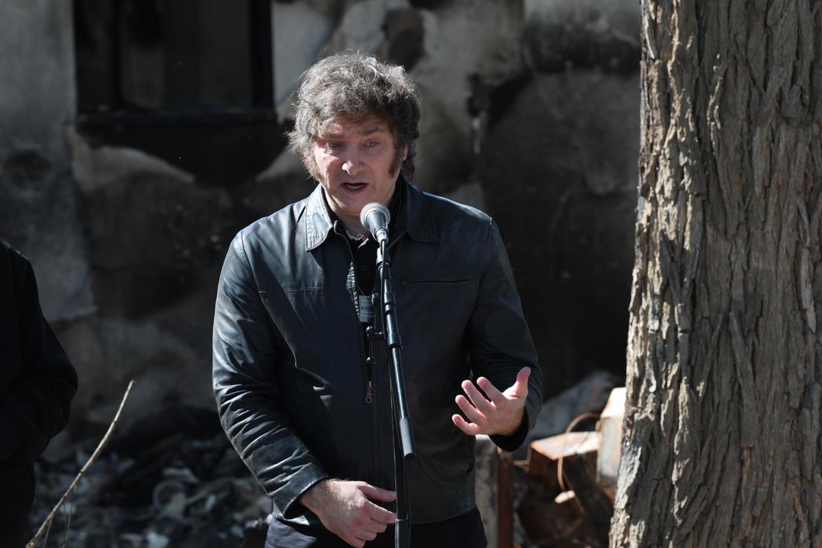 Foto de archivo del presidente argentino Javier Milei. EFE/EPA/ABIR SULTAN