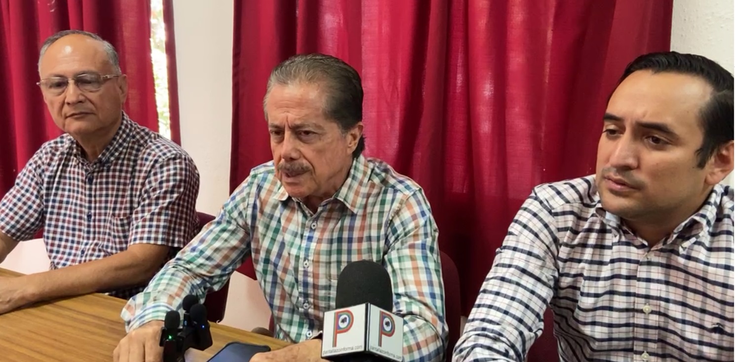Conferencia de prensa del Comité Directivo Municipal de Colima. 7 de febrero 2024.