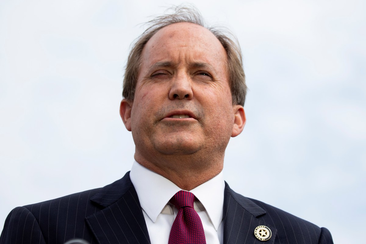 Foto de archivo del fiscal general de Texas, Ken Paxton. EFE/EPA/MICHAEL REYNOLDS