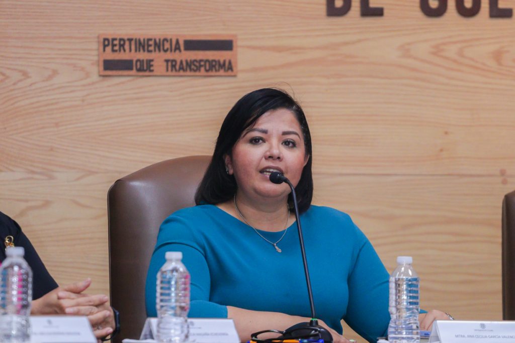 Ana Cecilia García Valencia, directora general de Relaciones Internacionales y Cooperación Académica de la UdeC.