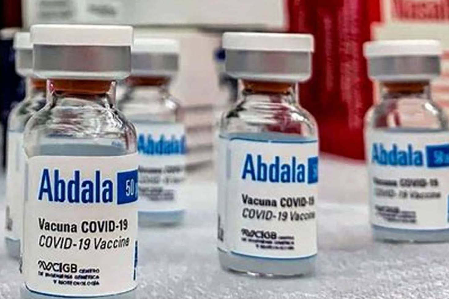 Al 30 de enero, Colima contaba con 34,360 dosis de vacunas de la marca Abdala.