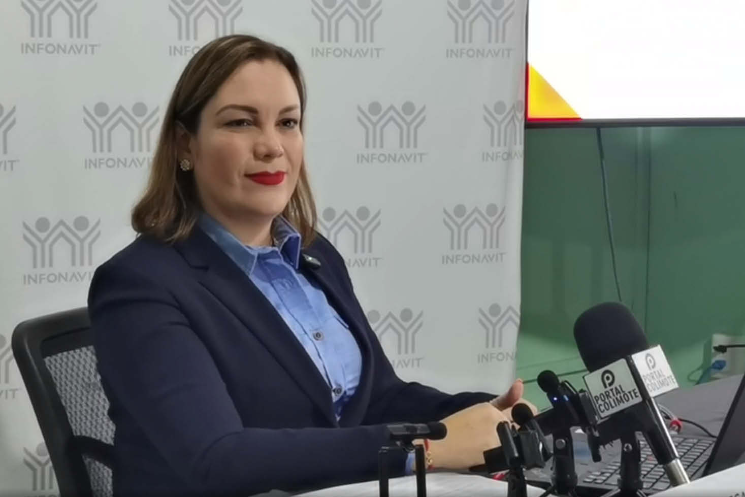 Marisol Vega, delegada del Infonavit.