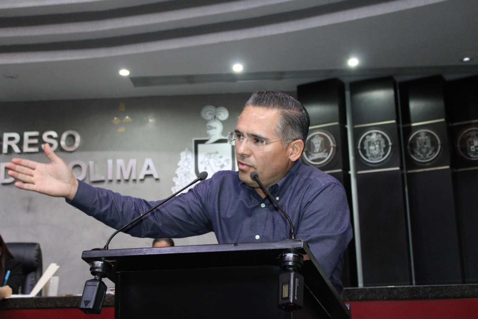 El coordinador del grupo parlamentario de MC en la Sexagésima Legislatura, Ignacio Vizcaíno.