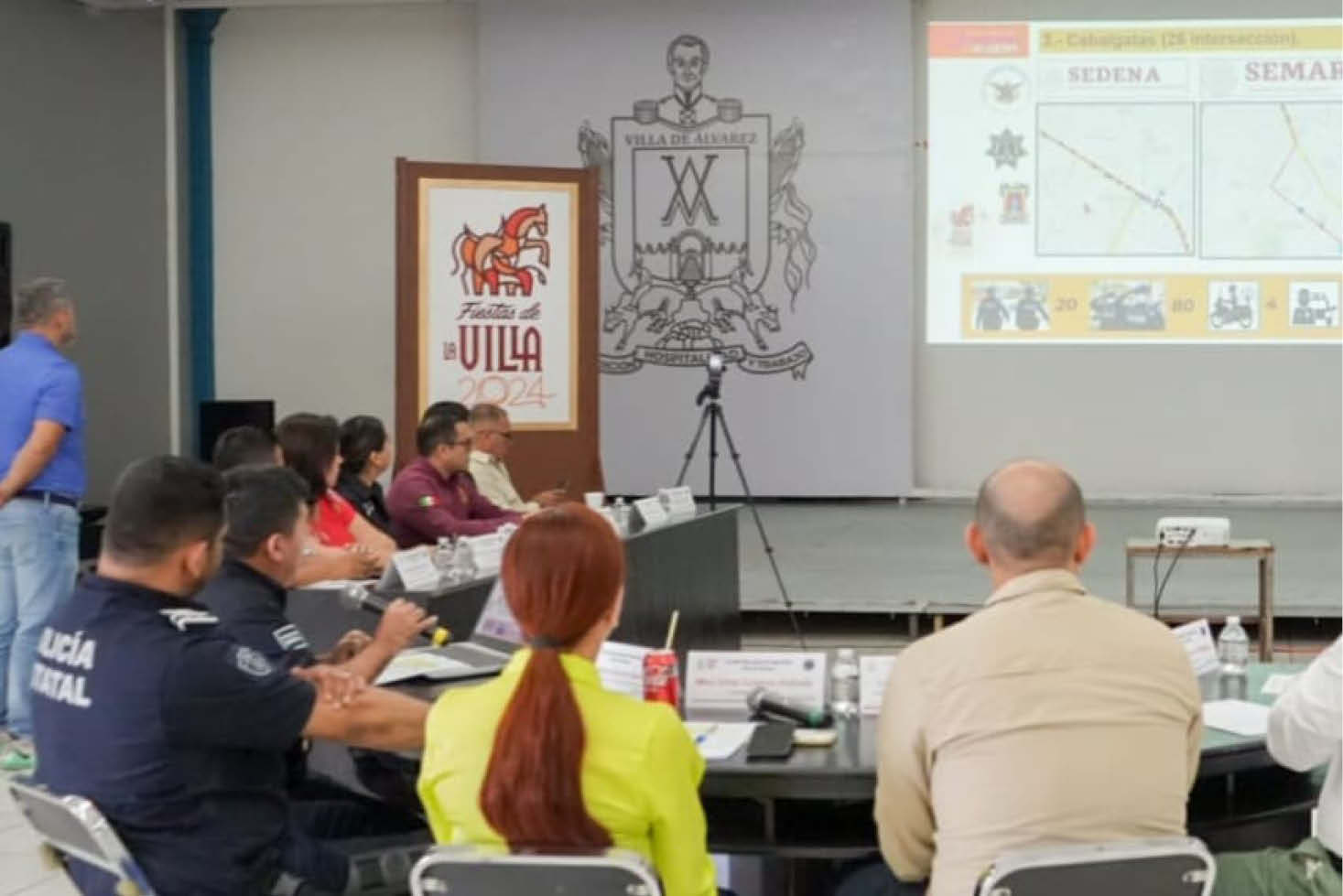 Presentación del Plan Operativo de Protección de los Festejos Charro Taurinos 2024.