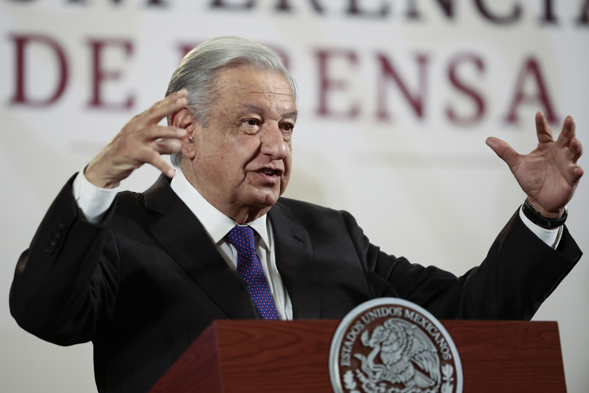 El Presidente de México, Andrés Manuel López Obrador (México). EFE/José Méndez