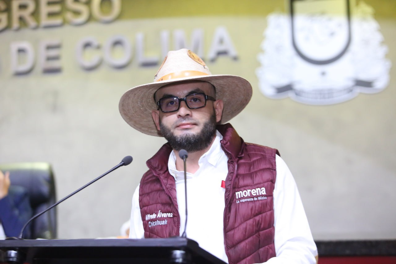 El diputado local Alfredo Álvarez Ramírez.