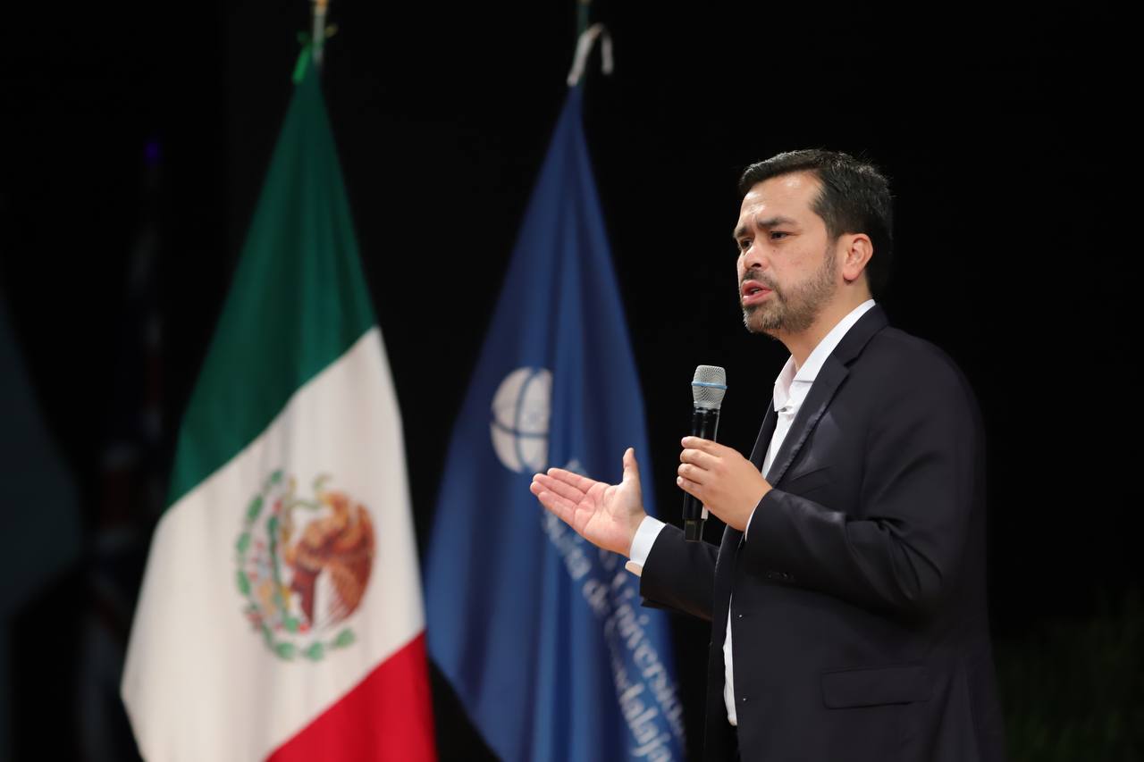 El candidato de Movimiento Ciudadano (MC) a la Presidencia, Jorge Álvarez Máynez.