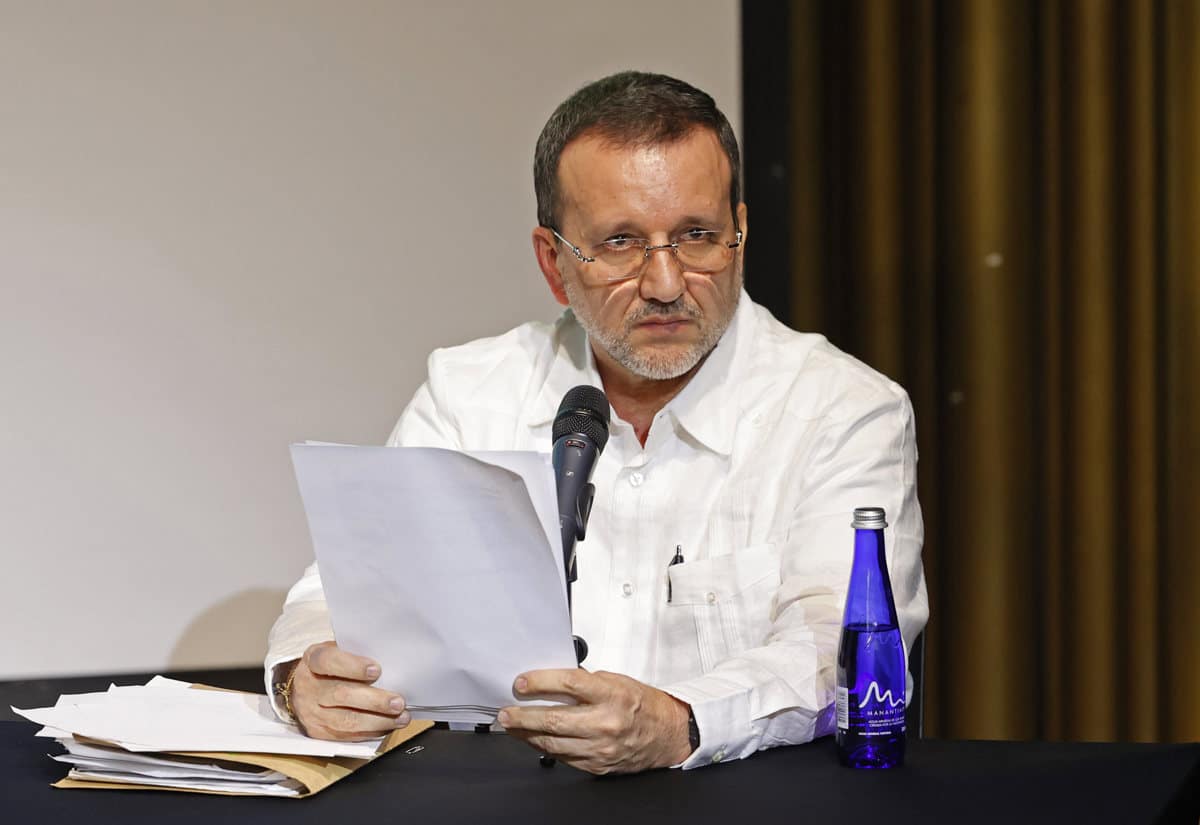 El exjefe paramilitar Carlos Mario Jiménez, alias “Macaco”, en una fotografía de archivo. EFE/ Mauricio Dueñas Castañeda