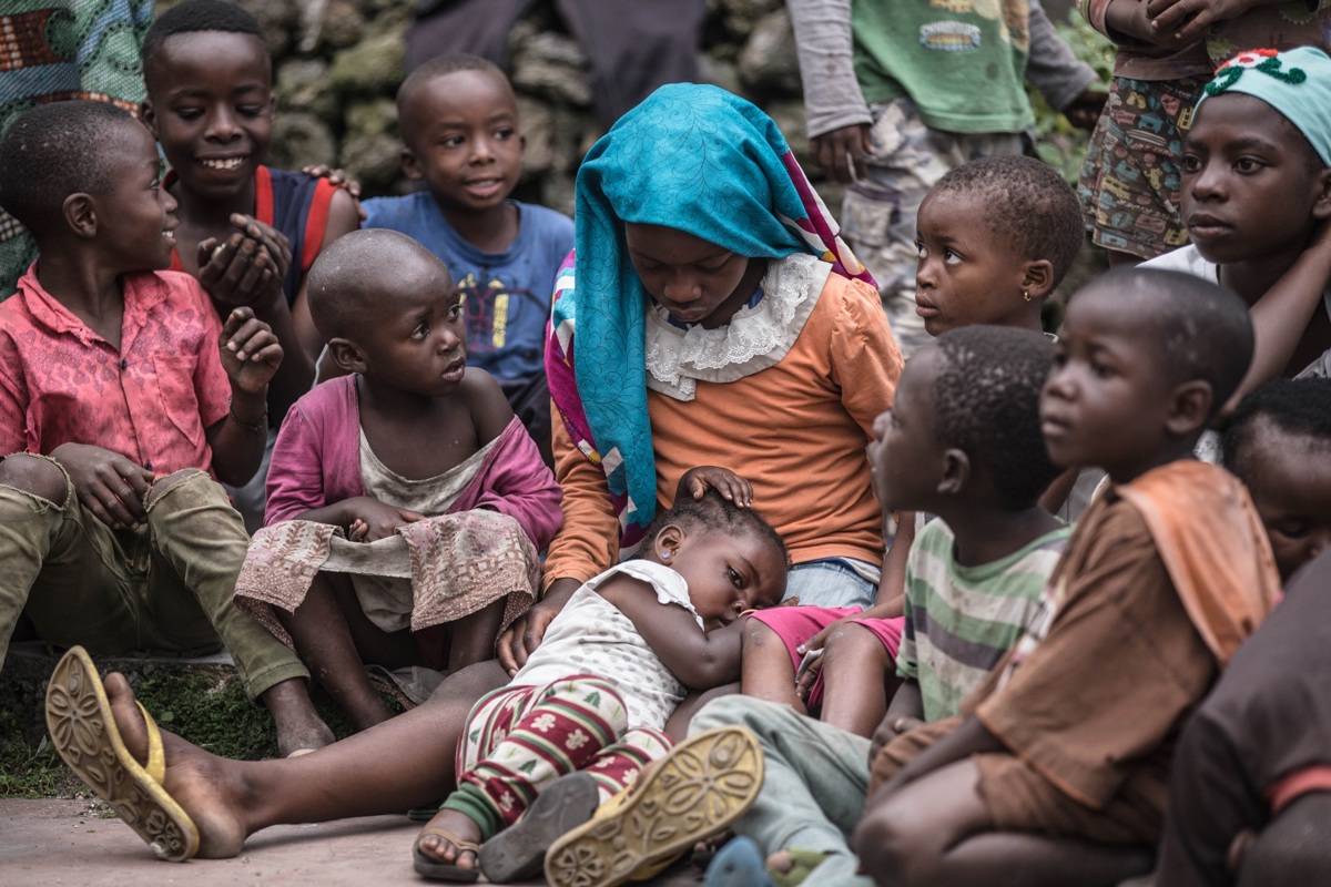 Foto archivo. Niños República Democrática del Congo. EFE/ Patricia Martínez