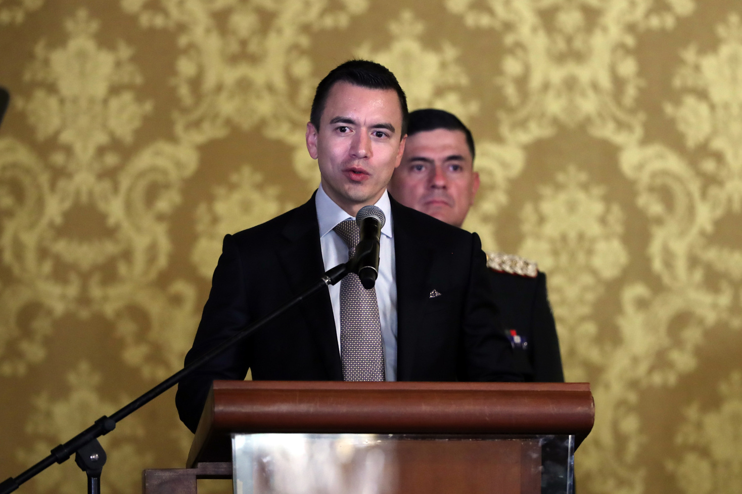 Foto de archivo del presidente de Ecuador, Daniel Noboa. EFE/ José Jácome