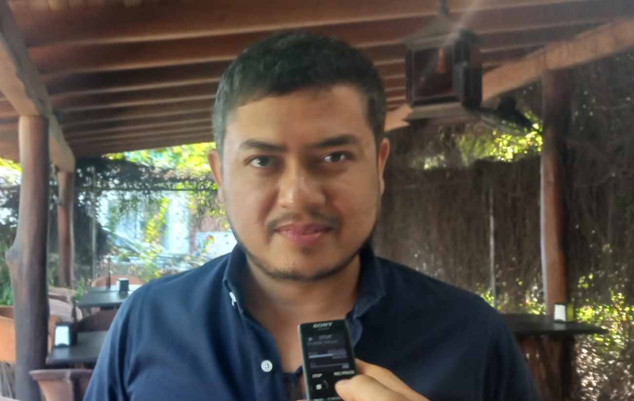 En entrevista, Jesús Esteban Gómez Eudave, presidente de la Asociación de Usuarios del Módulo Peñitas del Distrito de Riesgo No. 53 del Estado de Colima A.C