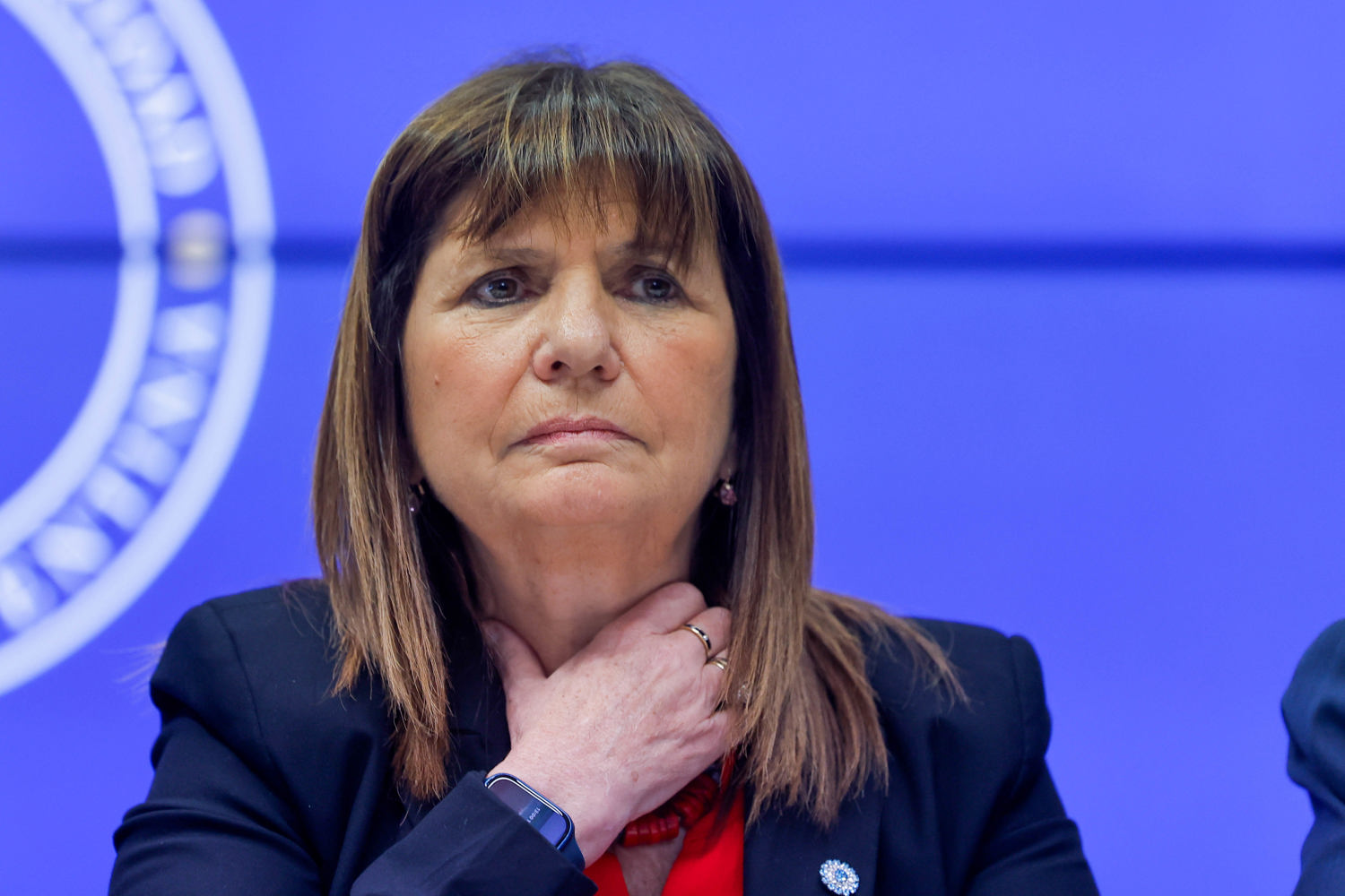 Foto de archivo de la ministra argentina de Seguridad, Patricia Bullrich. EFE/ Juan Ignacio Roncoroni